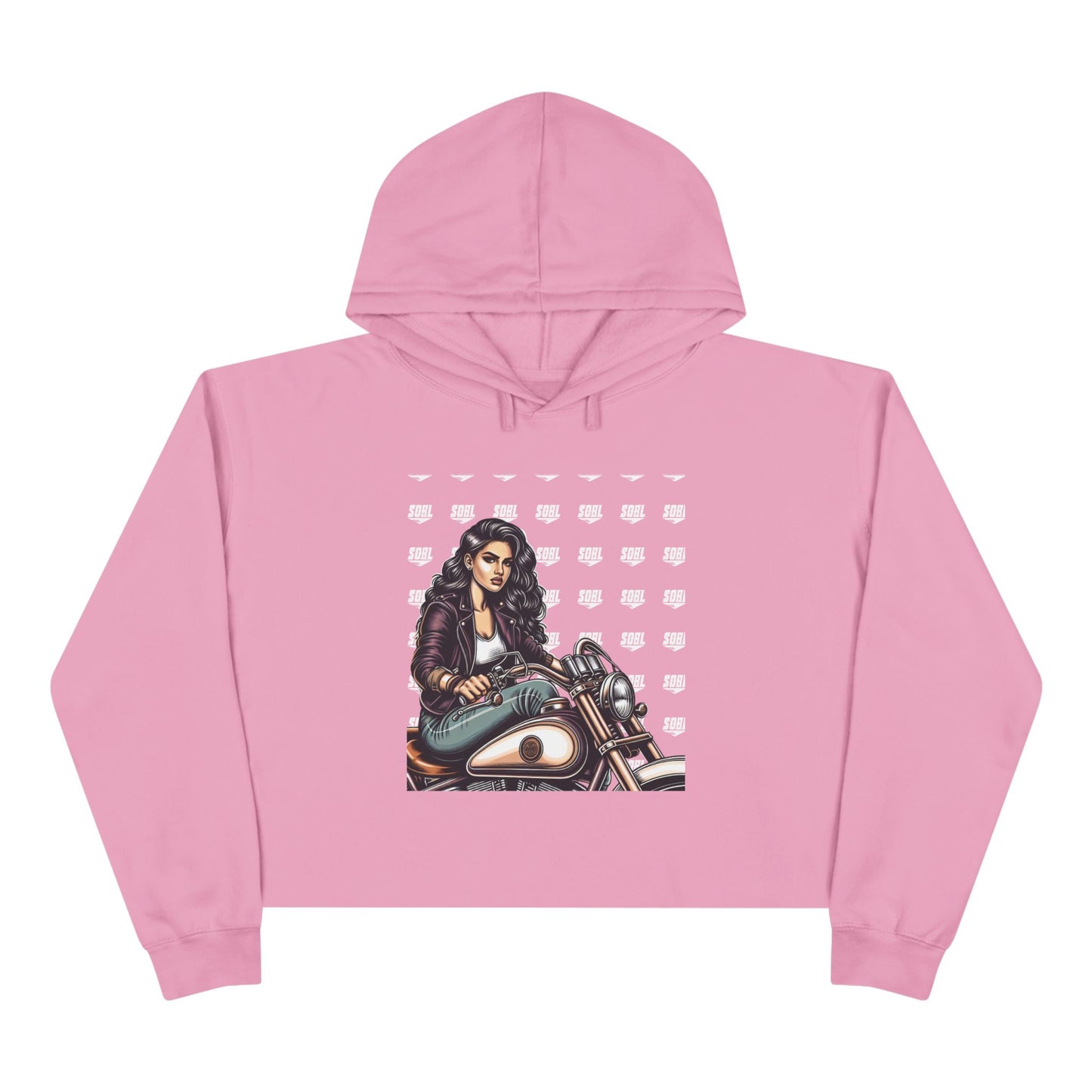 Ladies Crop Hoodie