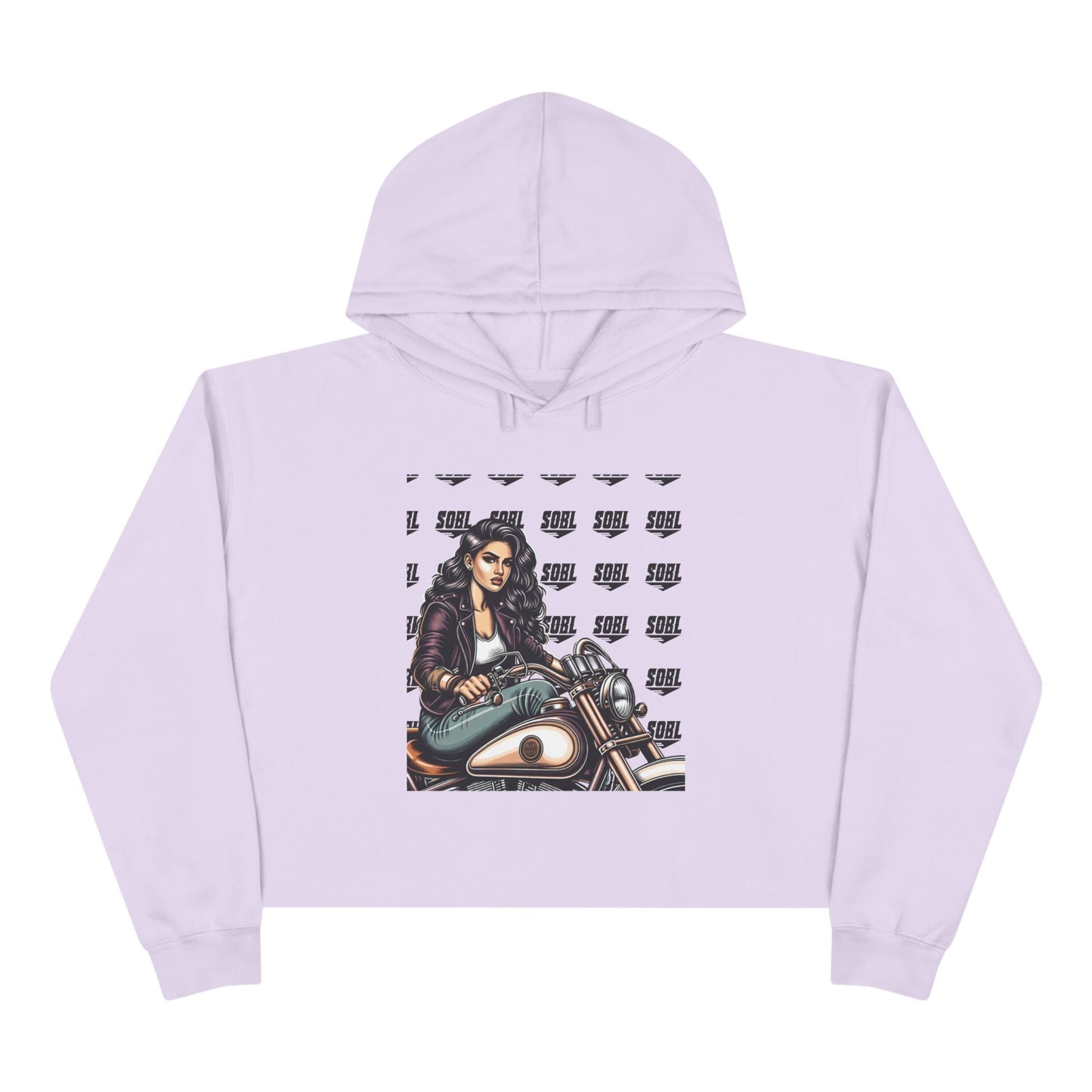 Ladies Crop Hoodie